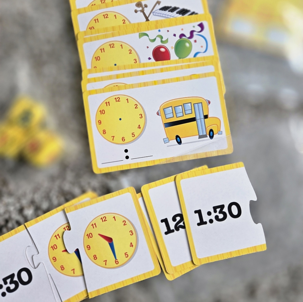 Learning Resources Time Activity Set - Yellow - Picture 7 of 10